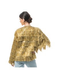 GOLDEN TINSEL JACKET M