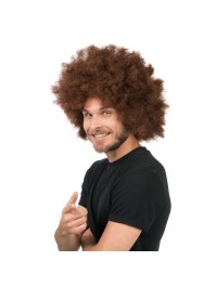 PERÜCKE JACKSON AFRO HAAR ACAJOU 33CM