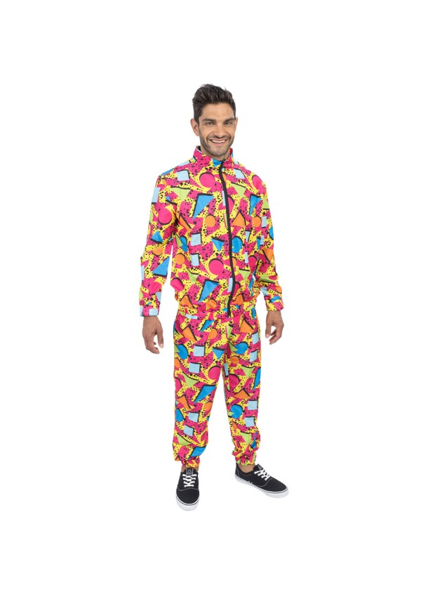 SET JOGGING RETRO ANNEES 80 - 90 2 TEILE M