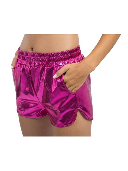 SHORT METALLISCH ROSA L