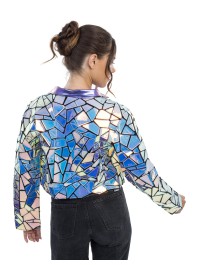 JACKE HOLOGRAPHIQUE FRAU L