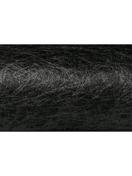 CHEMIN DE TABLE BRILLANCE NOIR 30CM X 10M