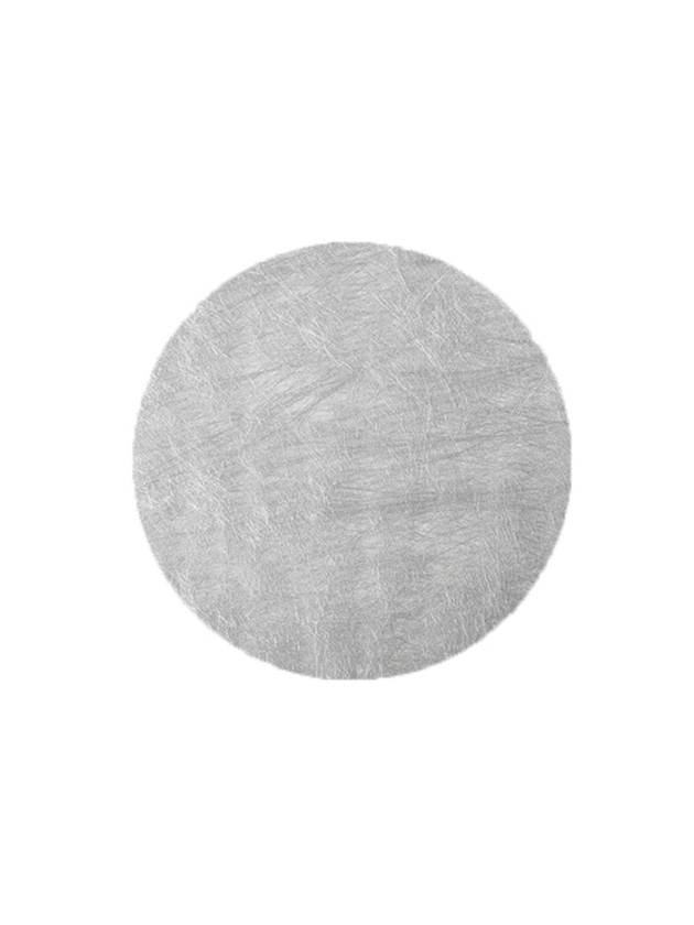 10 SETS DE TABLE RONDS BRILLANCE ARGENT 34CM