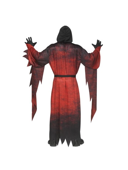 MIDNIGHT RED GHOST FACE ™ 4 TEILE Einheitsgröße