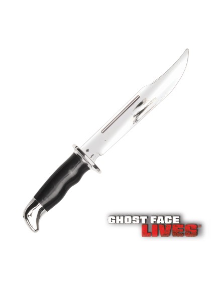 GHOST FACE ™ SILVER CHROME KNIFE 33CM
