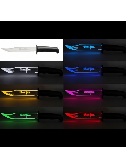 COUTEAU GHOST FACE ™ LED CYBER KNIFE 33CM