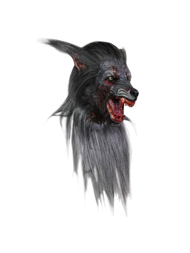 BLACK WOLF MASK 
