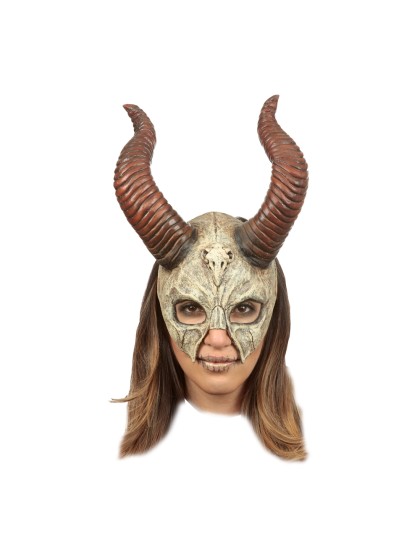 MASKE MYTHICAL HORNED SKULL 