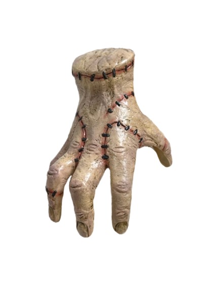 LATEX HAND THING - SHOULDER BUDDY- WEDNESDAY © 