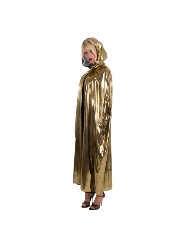 GOLDEN HOODED CAPE 170CM 