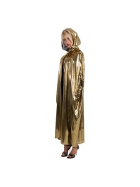 GOLDEN HOODED CAPE 170CM 