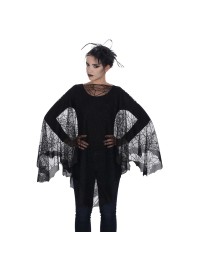 PONCHO SPINNENNETZ LUXUS 