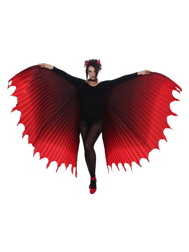 DELUXE CAPE DEVIL WINGS 130CM - UP TO 260CM WIDE