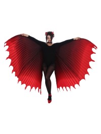 DELUXE CAPE DEVIL WINGS 130CM - UP TO 260CM WIDE