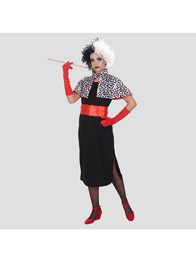 ROBE AVEC CAPE DALMATIA 4 PIECES M