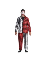 KOSTÜM JOKER BICOLORE 2 TEILE M