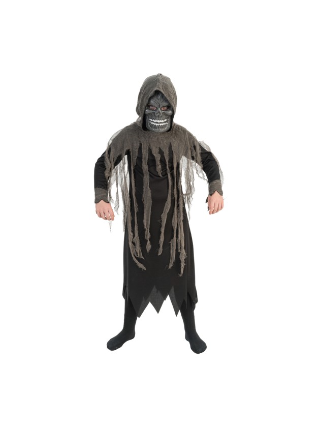 TUNIKA MIT MASKE TOTENKOPF 3 TEILE 140CM