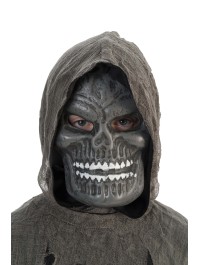 SKULL COSTUME WITH MASK 3 PIECES 140CM