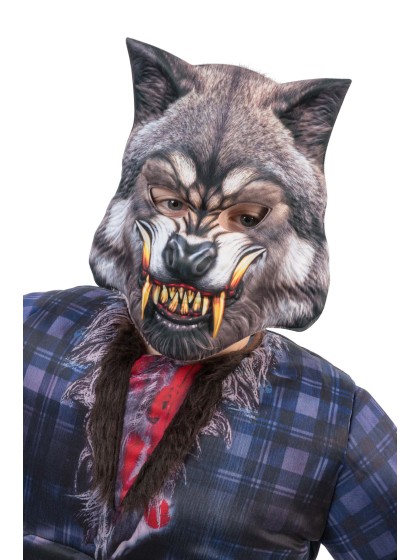 WEREWOLF COSTUME WITH MASK 3 PIECES 140CM
