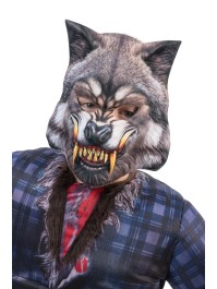 KOSTÜM WERWOLF MIT MASKE 3 TEILE 140CM