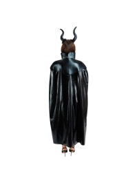 MALEFIC QUEEN SET - 2 PCS CAPE AND HEADBAND ONE SIZE - CAPE 140CM HEADBAND: 30CM X 4CM X 29CM