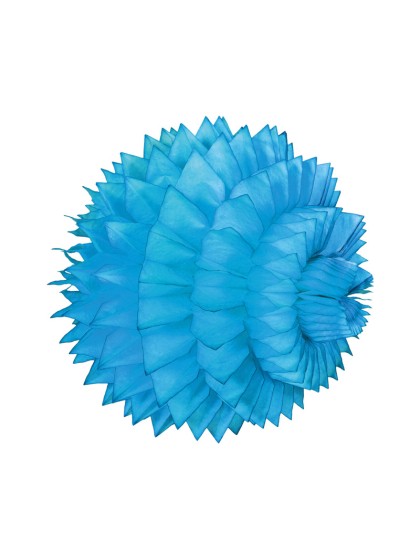 SET 2 SPIKY BALLS TURQUOISE 15CM 
