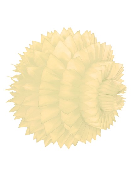 SPIKY BALL IVORY 25CM