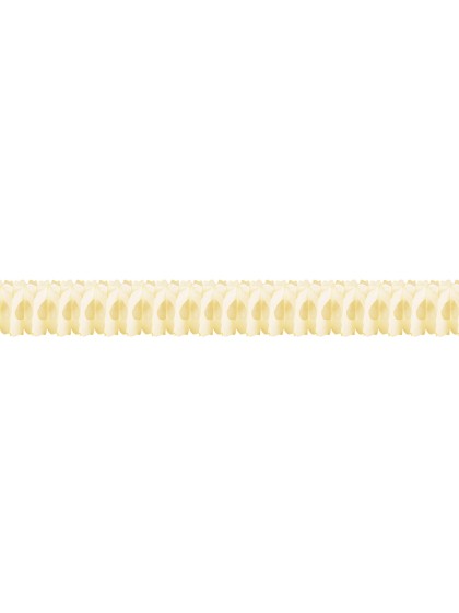 DECO GARLAND IVORY 3M